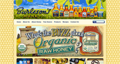 Desktop Screenshot of burlesons-honey.com